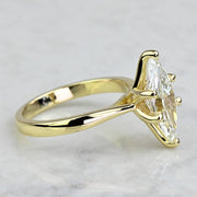 2.00 CT Marquise Cut Lab Grown Diamond Engagement Ring Mapple Gems